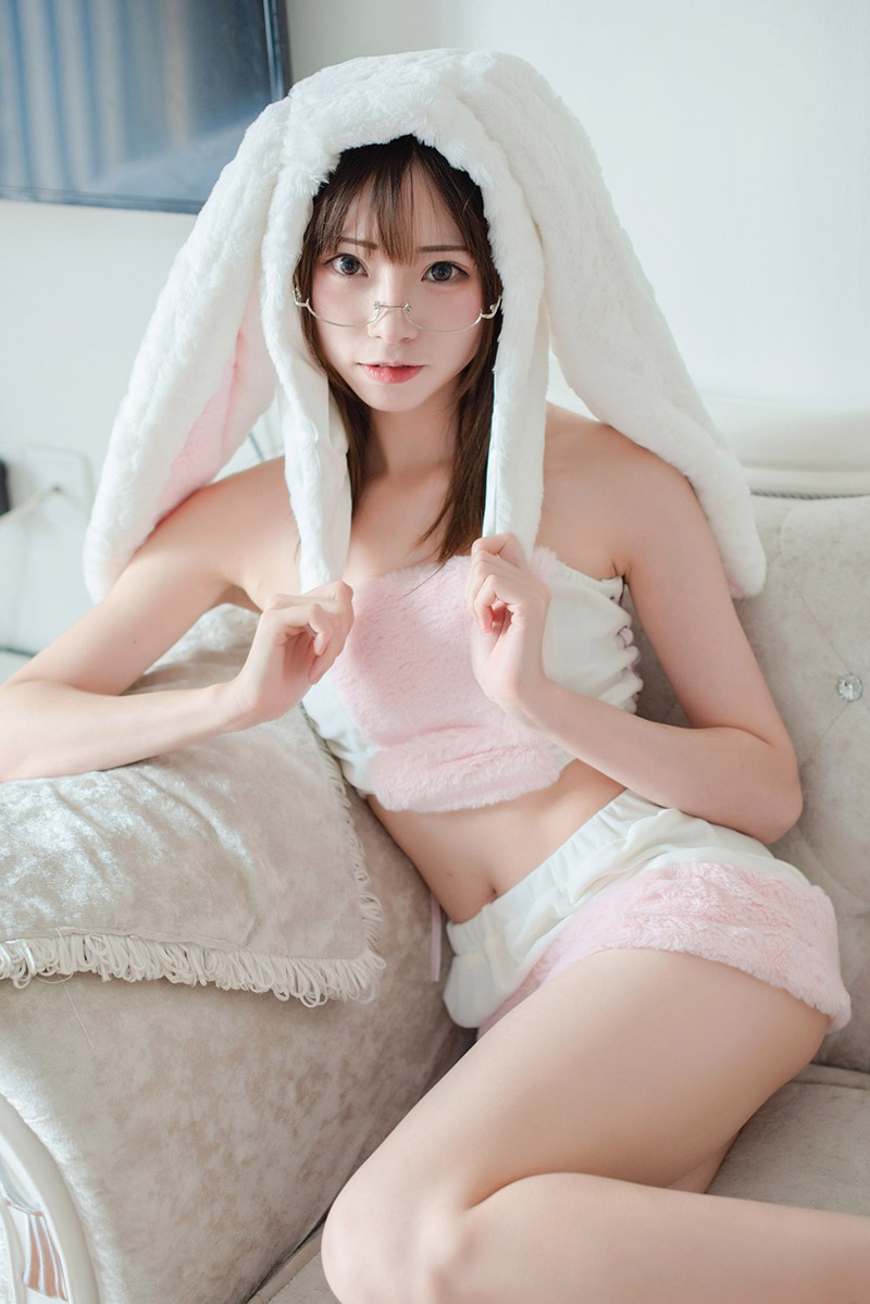 图片[2]-风之领域写真 No.182 可爱兔子装-集美图