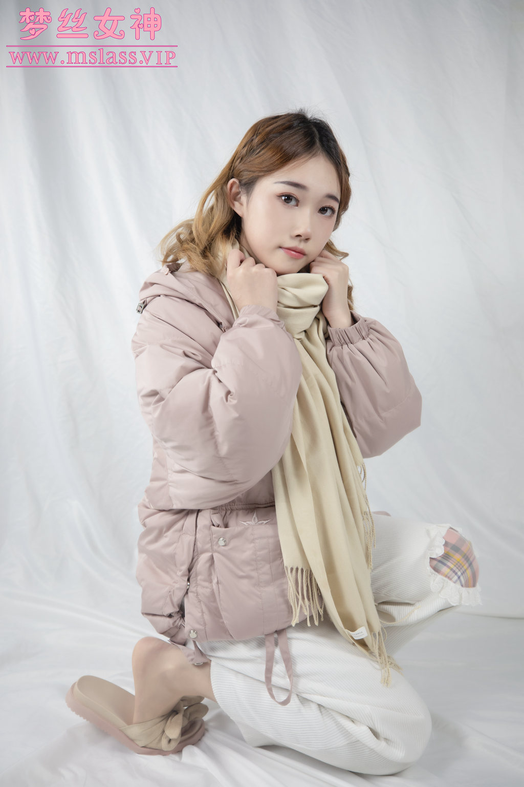 [MSLASS梦丝女神] 2020.1130 小茶《内在纯》-集美图