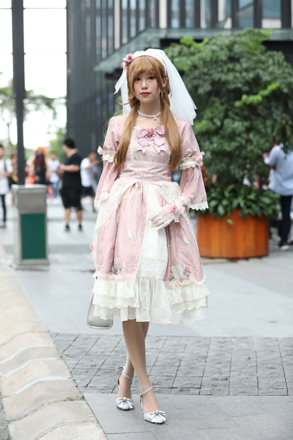 图片[5]-精选街拍作品 NO.179 灰色丝袜美腿Lolita-集美图