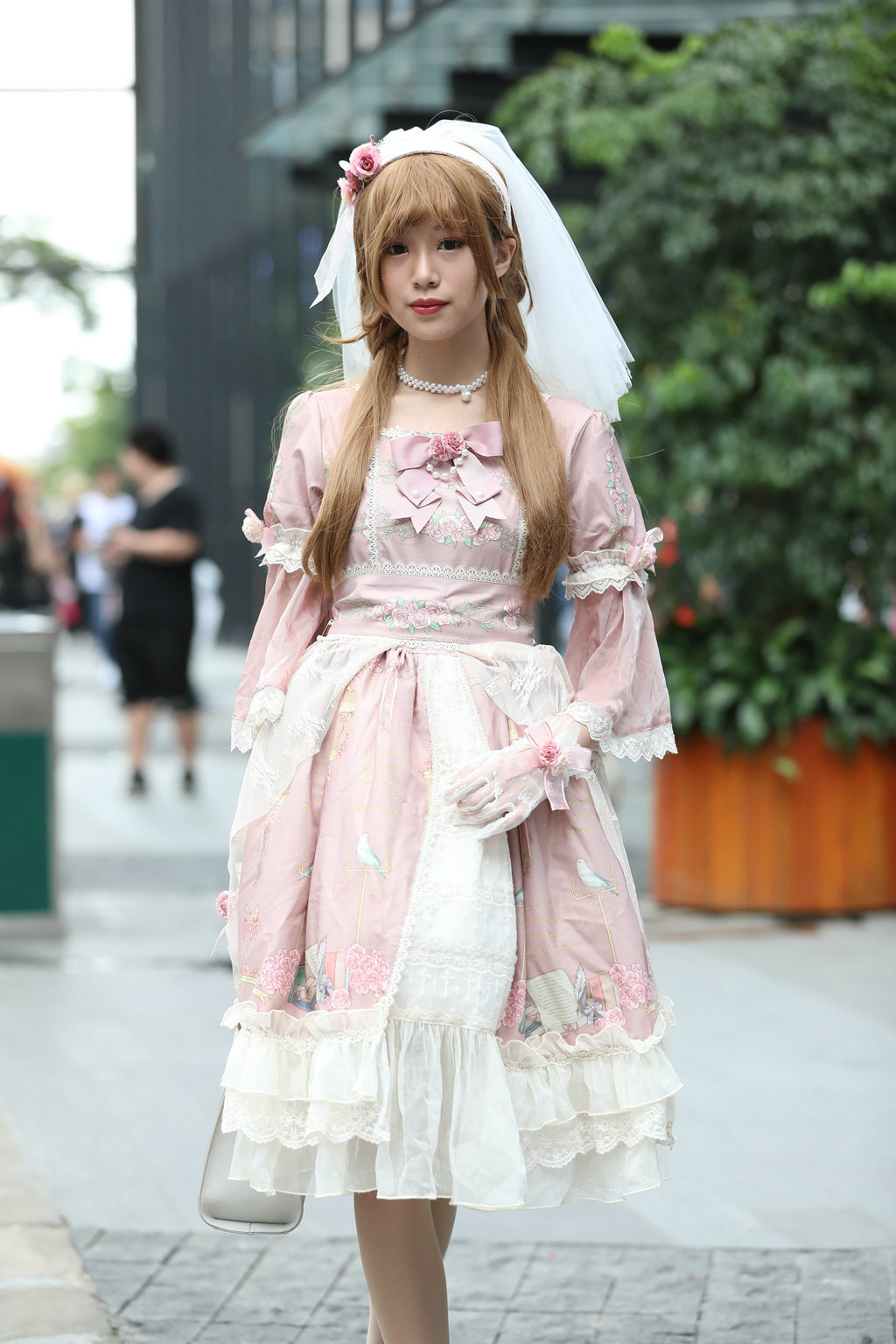 图片[6]-精选街拍作品 NO.179 灰色丝袜美腿Lolita-集美图