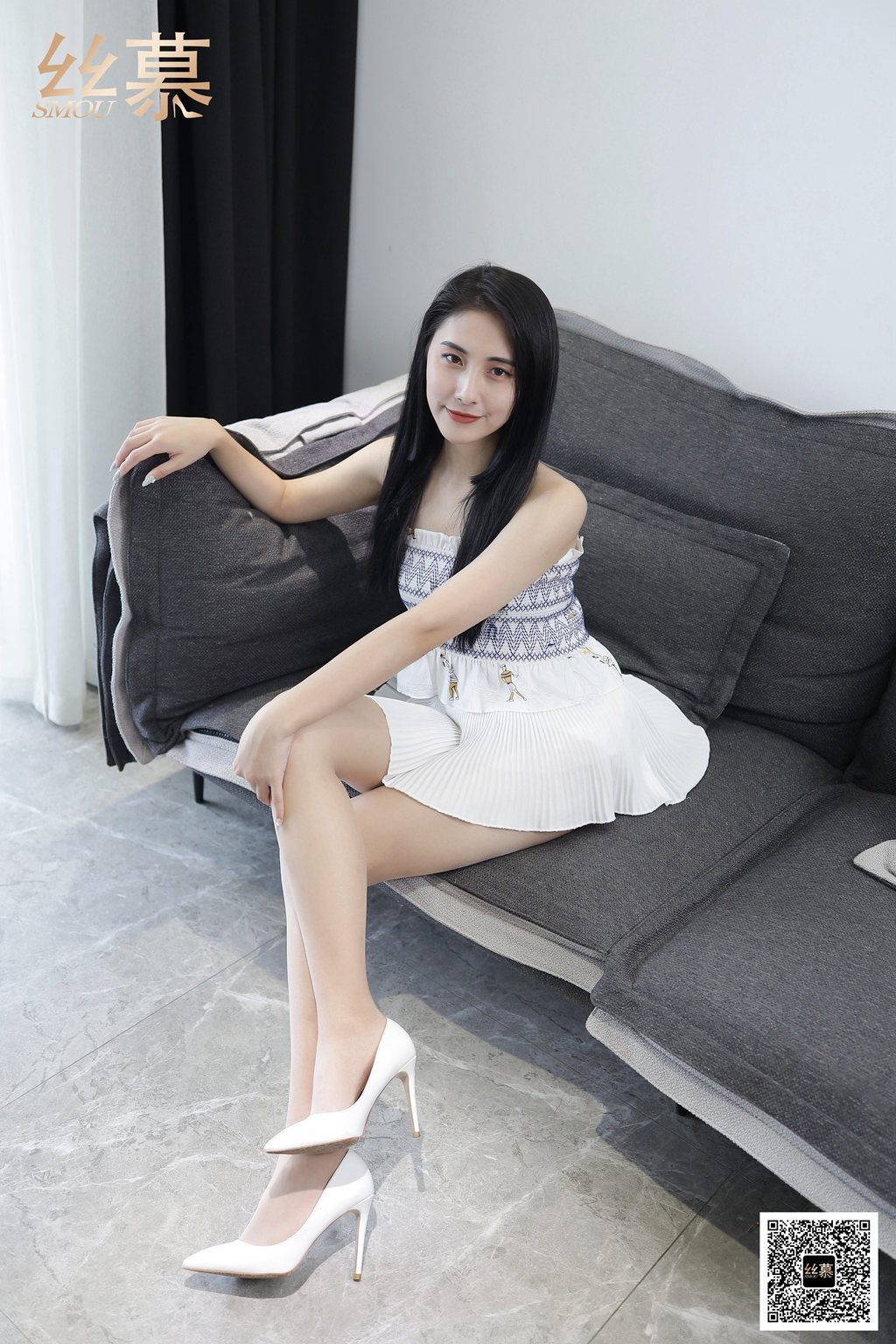 图片[3]-丝慕写真 特写集 TX075 露茜《纯情》-集美图