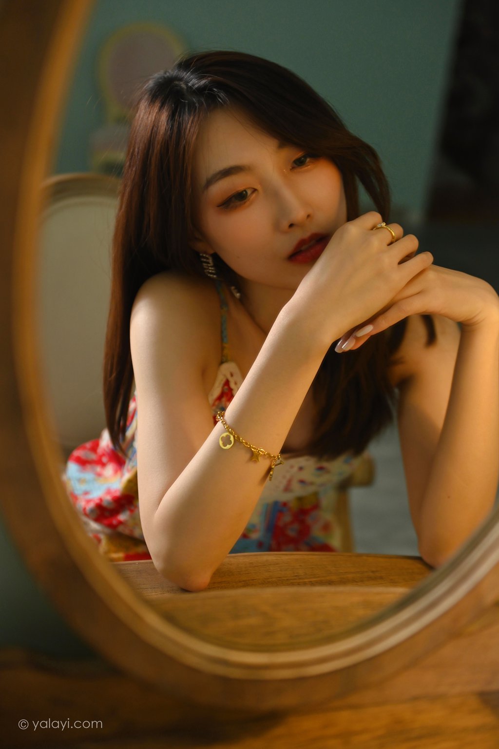 图片[18]-[YALAYI雅拉伊] 2022.01.05 No.884 镜子里 佳佳-集美图