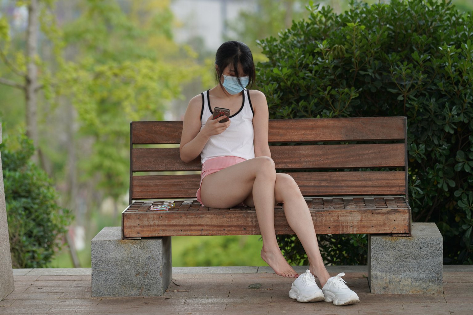 精选街拍作品 NO.658 清新可人的邻家小妹2-集美图