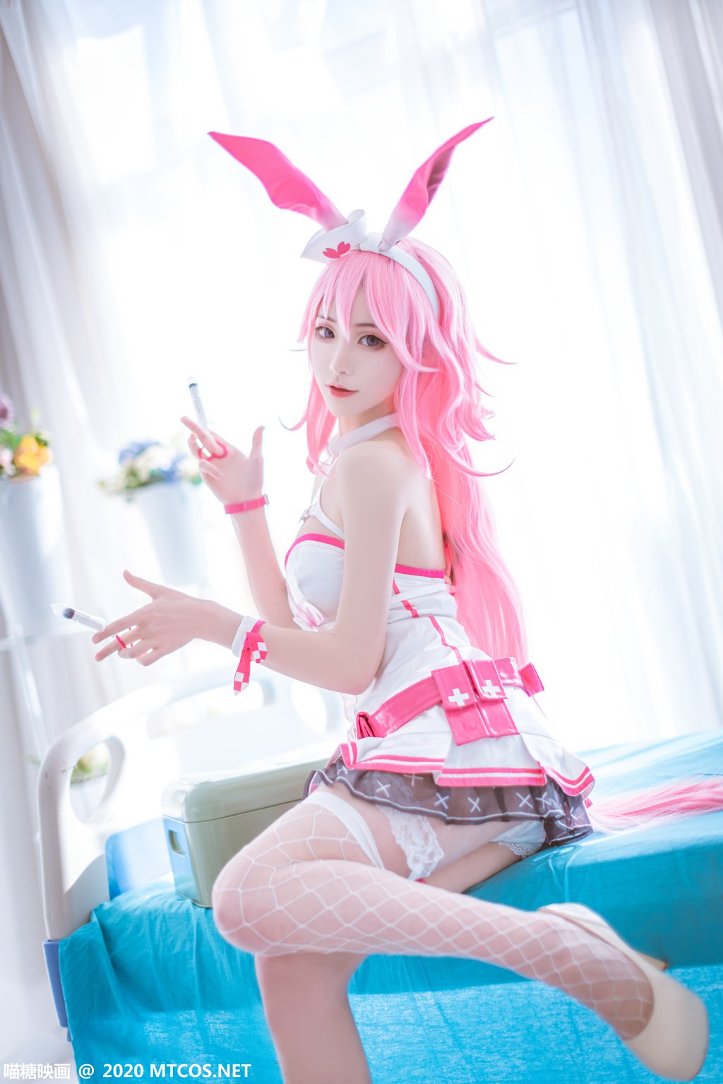 图片[2]-喵糖映画少女写真 VOL.298 八重樱-集美图