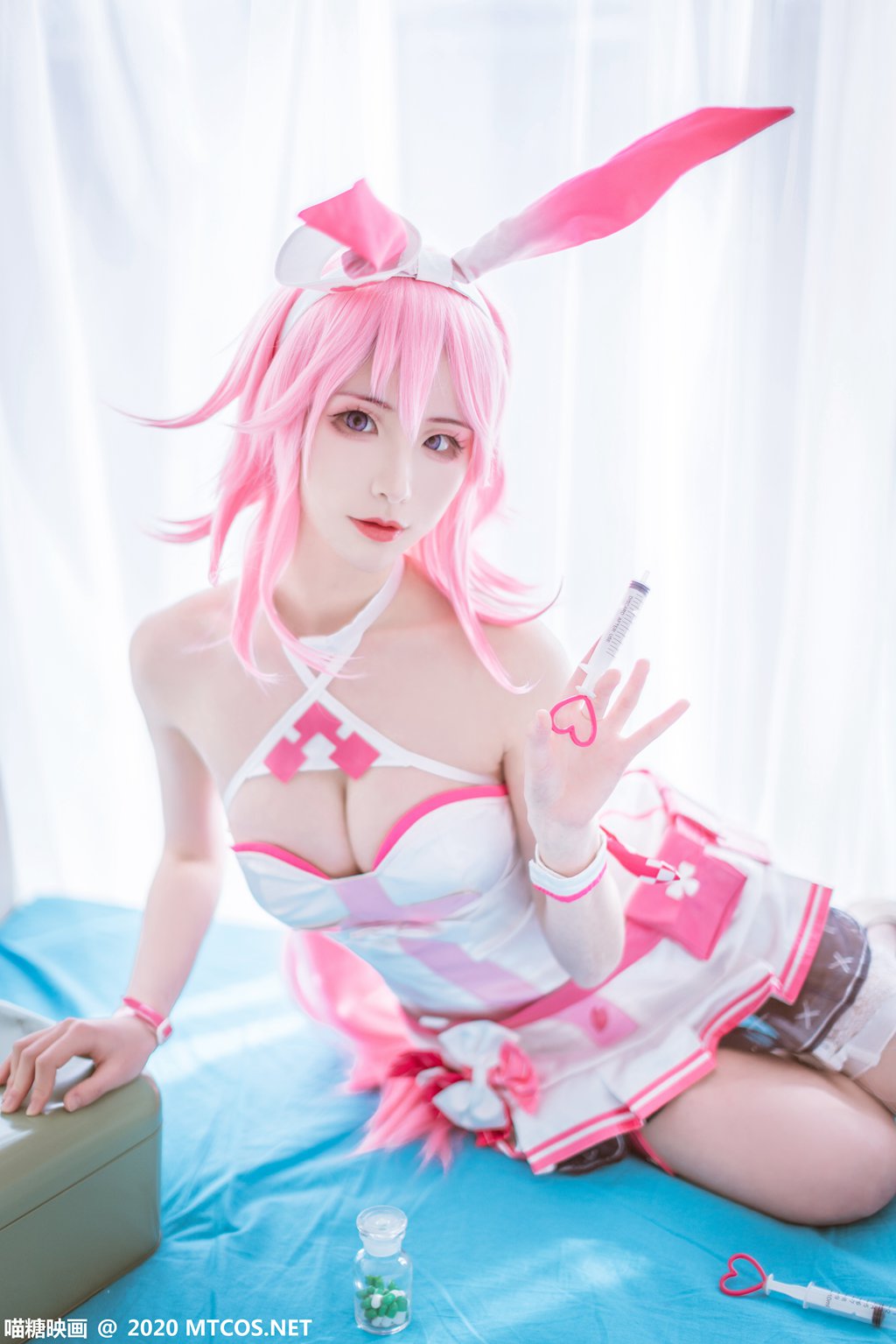 图片[4]-喵糖映画少女写真 VOL.298 八重樱-集美图