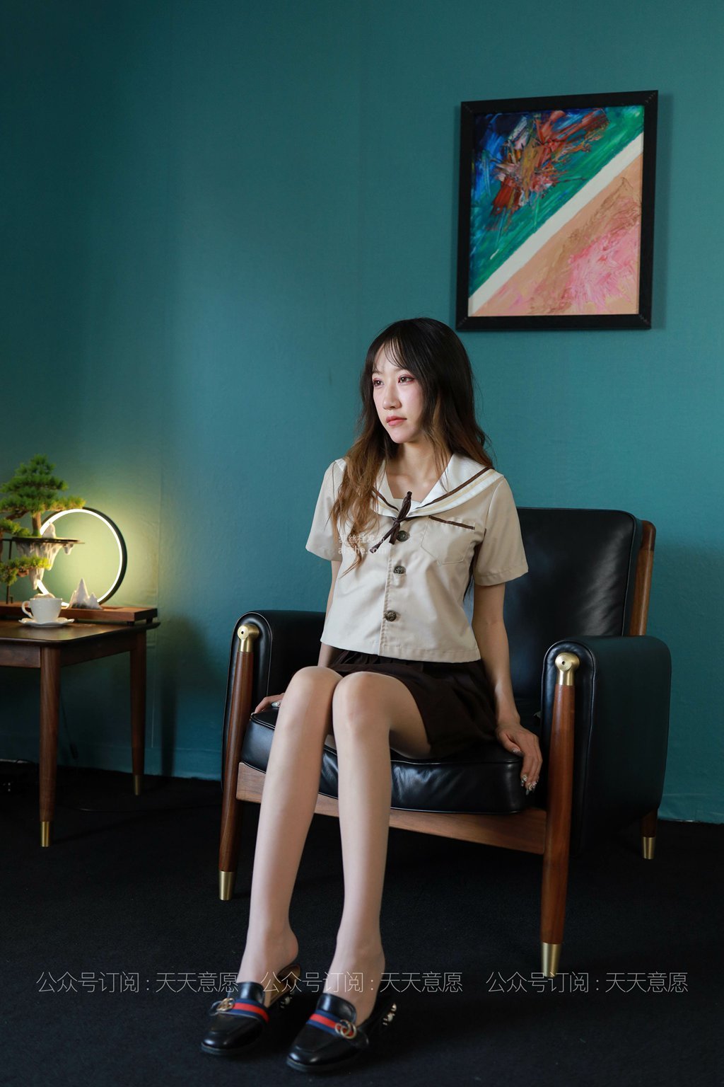 图片[2]-[IESS异思趣向] 耽丝 JK少女 怡怡-集美图