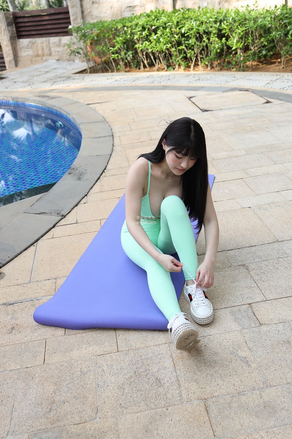 图片[23]-魔镜街拍 NO.040 紧身瑜伽美女-集美图