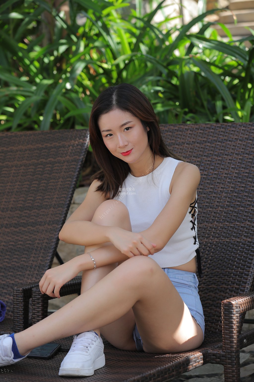 图片[88]-魔镜街拍 NO.039 紧身牛仔热裤-2-集美图