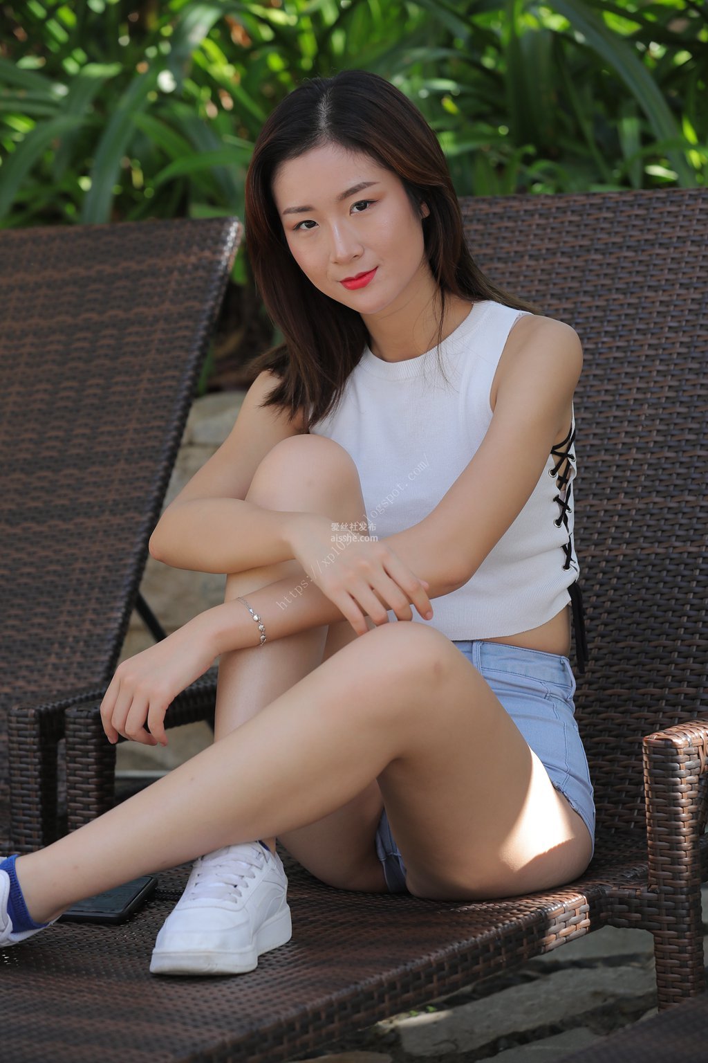 图片[89]-魔镜街拍 NO.039 紧身牛仔热裤-2-集美图