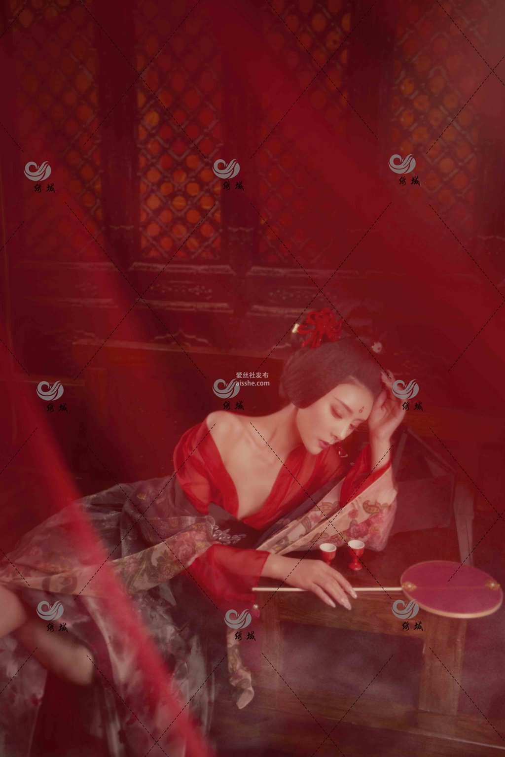 图片[13]-[宅急约WordGirls] No.019 贵妃醉酒莫晓希-集美图