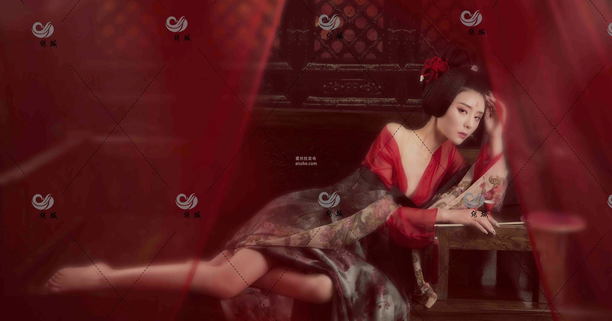 图片[14]-[宅急约WordGirls] No.019 贵妃醉酒莫晓希-集美图