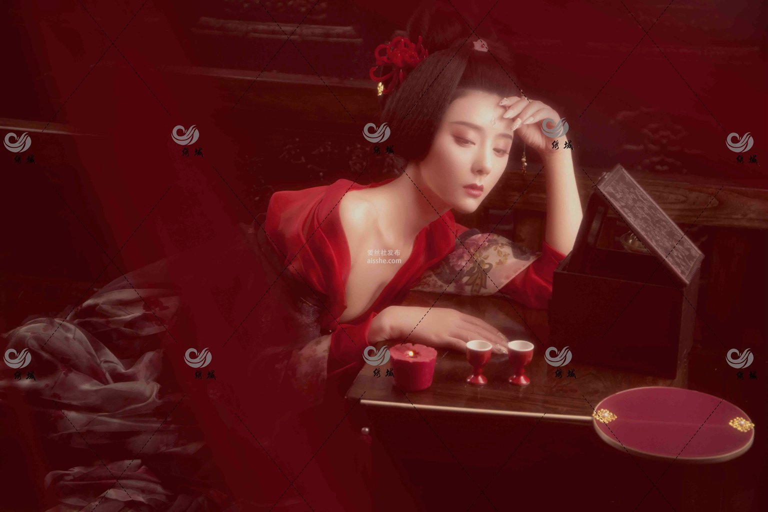 图片[18]-[宅急约WordGirls] No.019 贵妃醉酒莫晓希-集美图