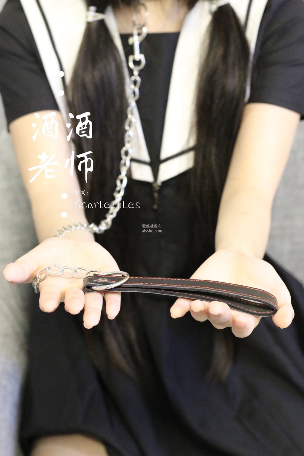 图片[44]-美腿博主@酒酒老师 男友视角的黑丝JK制服-集美图