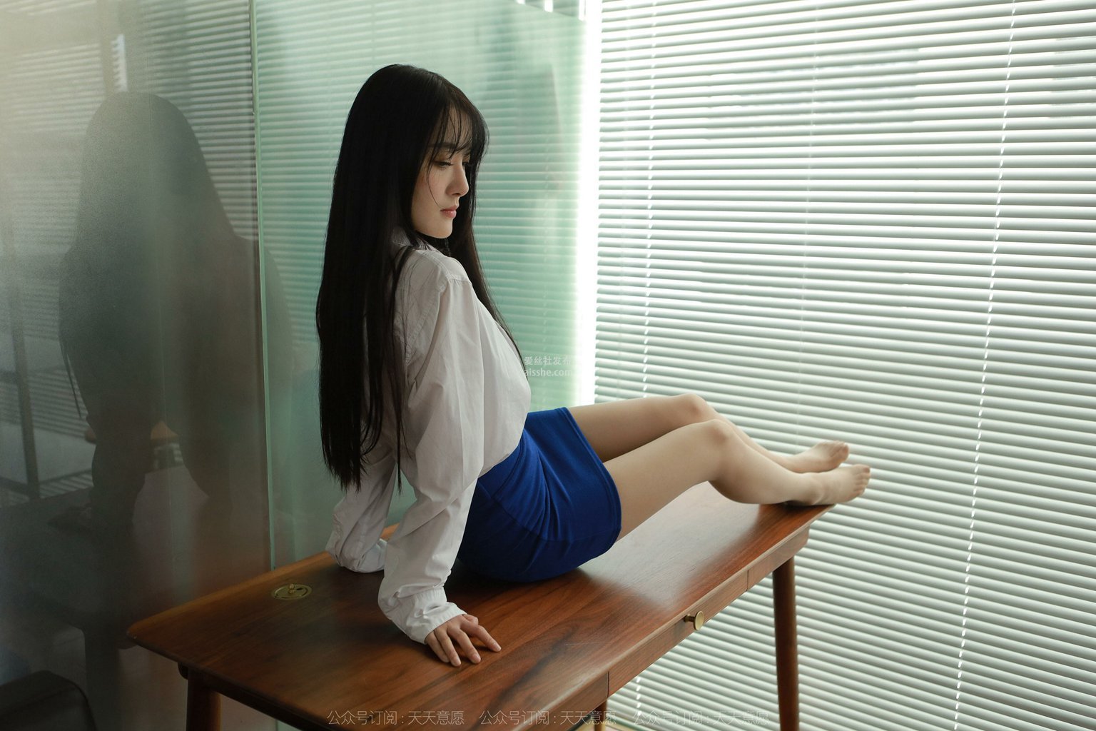 图片[59]-[IESS异思趣向] 2022.10.22 丝享家 1245 婉萍《美女文员》-集美图