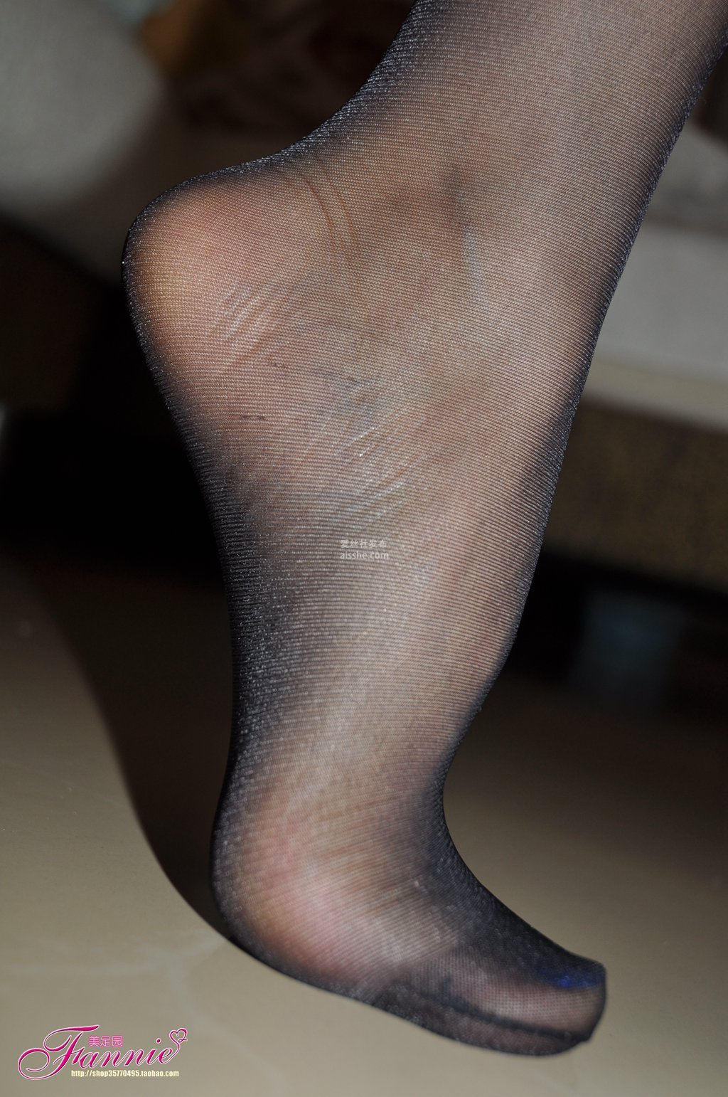 图片[25]-Fannie芬妮每足园 No.234 蓝色魅音 黑丝高跟-集美图