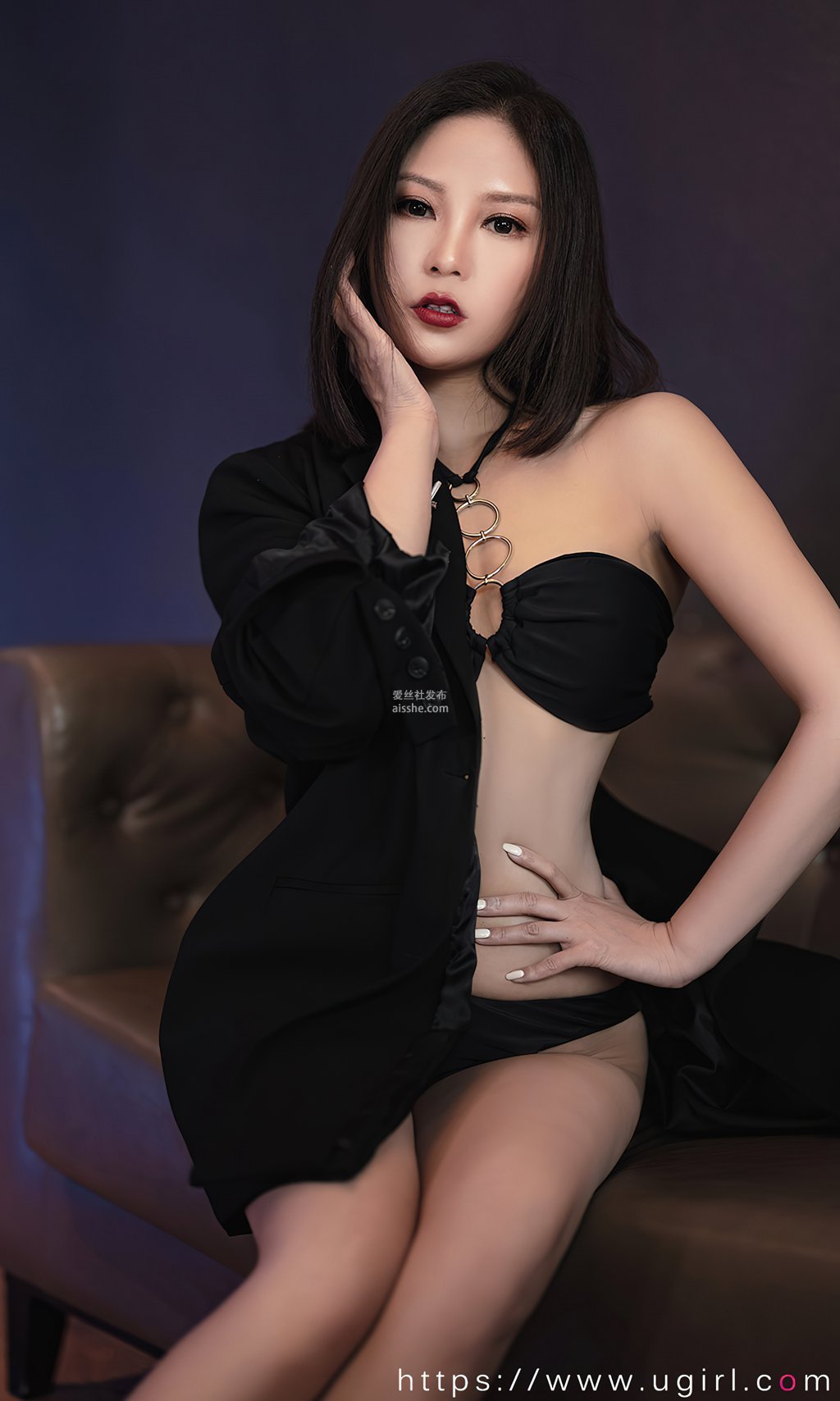 图片[6]-[Ugirls爱油物] 2023.04.26 NO.2561 酷飒磁场 苏沫-集美图