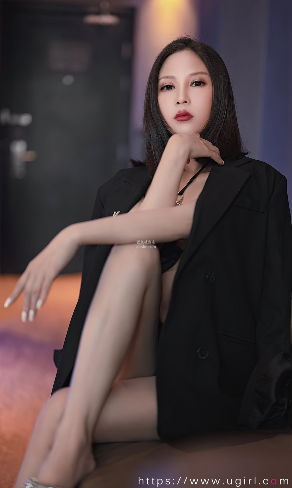 图片[7]-[Ugirls爱油物] 2023.04.26 NO.2561 酷飒磁场 苏沫-集美图