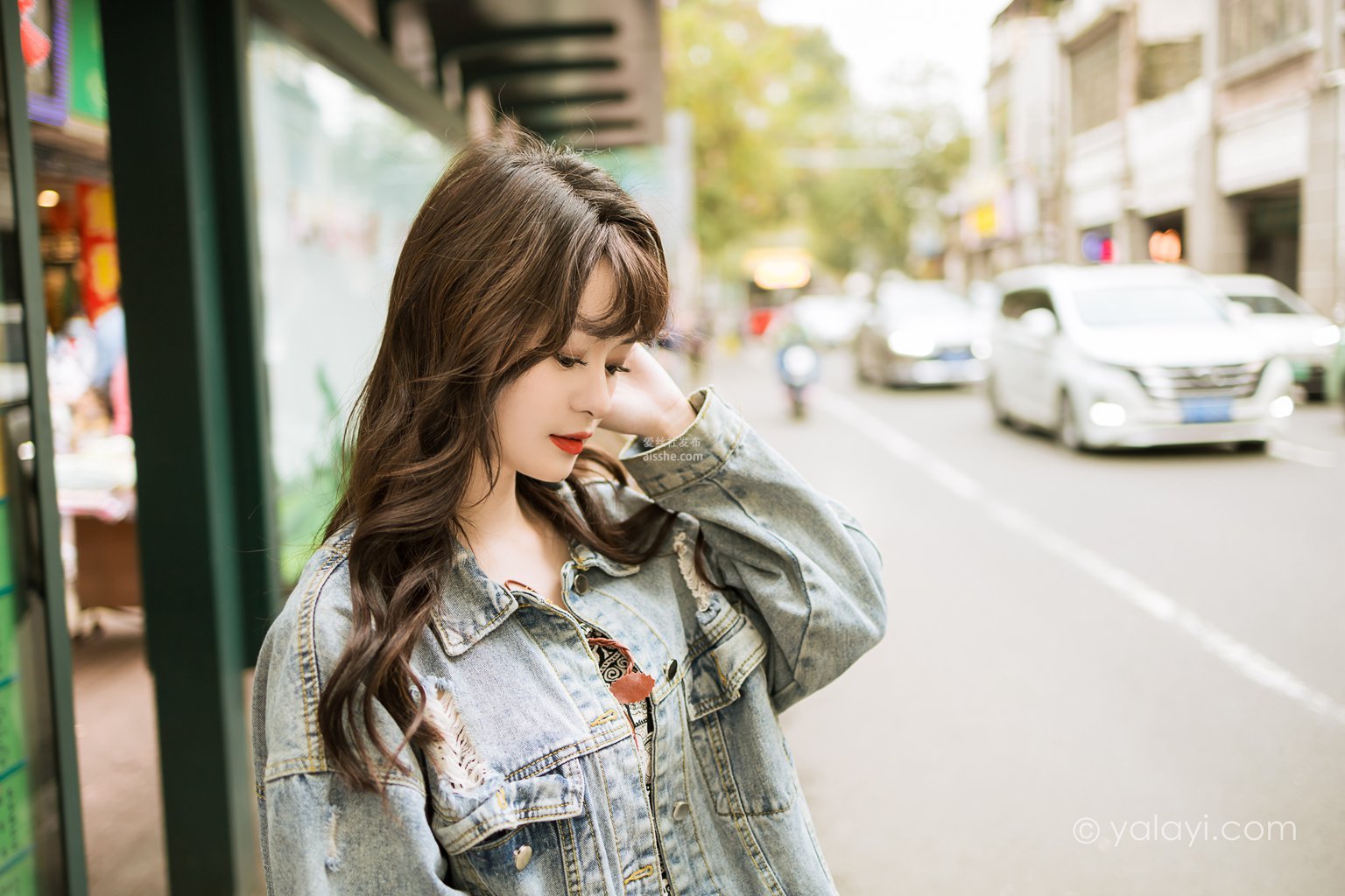 图片[32]-[YALAYI雅拉伊] 2023.06.09 NO.1033 小巷听风 小亭-集美图