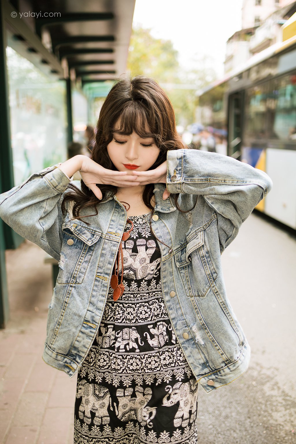 图片[34]-[YALAYI雅拉伊] 2023.06.09 NO.1033 小巷听风 小亭-集美图
