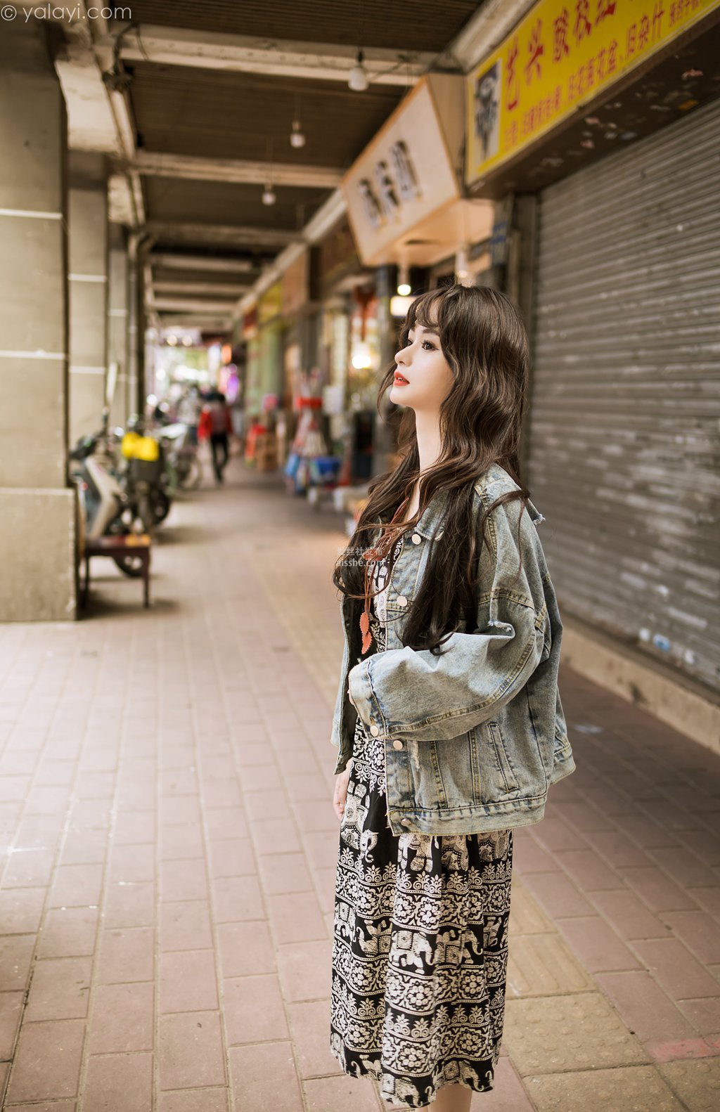 图片[37]-[YALAYI雅拉伊] 2023.06.09 NO.1033 小巷听风 小亭-集美图