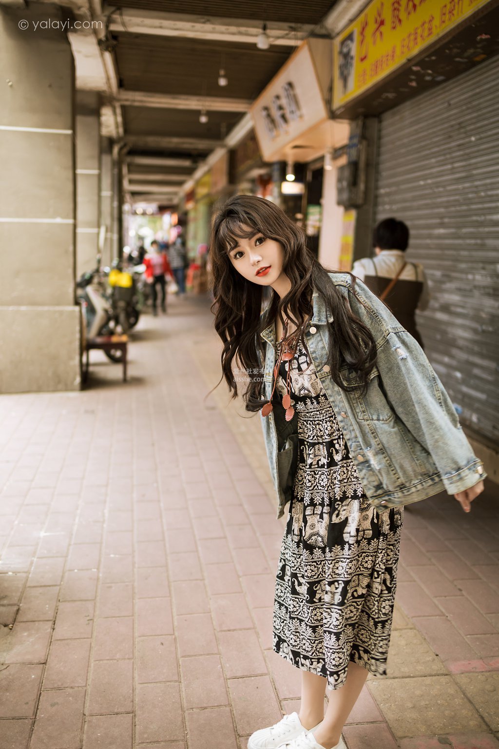 图片[39]-[YALAYI雅拉伊] 2023.06.09 NO.1033 小巷听风 小亭-集美图