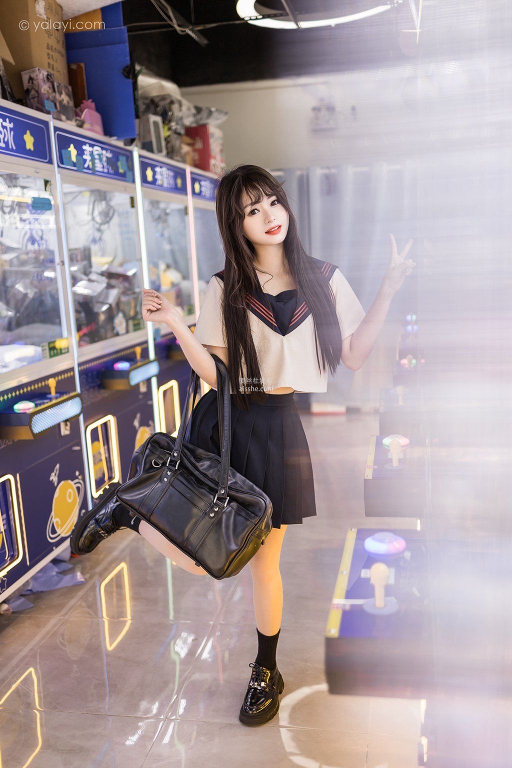 图片[13]-[YALAYI雅拉伊] 2023.06.19 NO.1035 jk制服 小亭-集美图