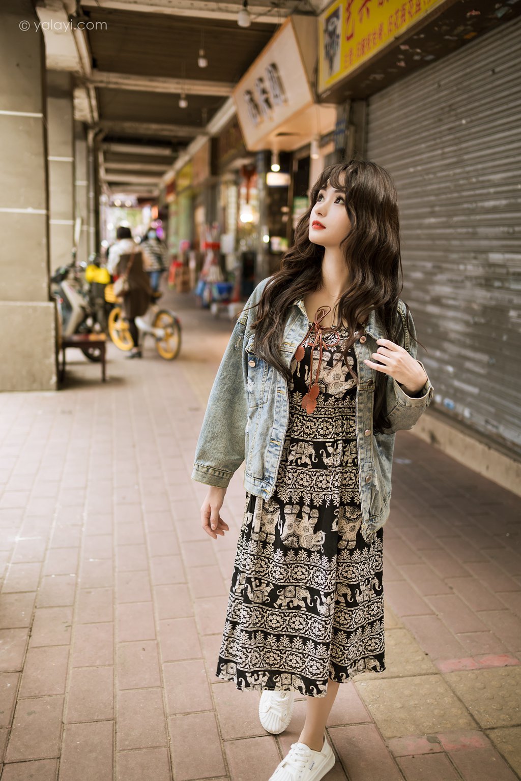图片[41]-[YALAYI雅拉伊] 2023.06.09 NO.1033 小巷听风 小亭-集美图