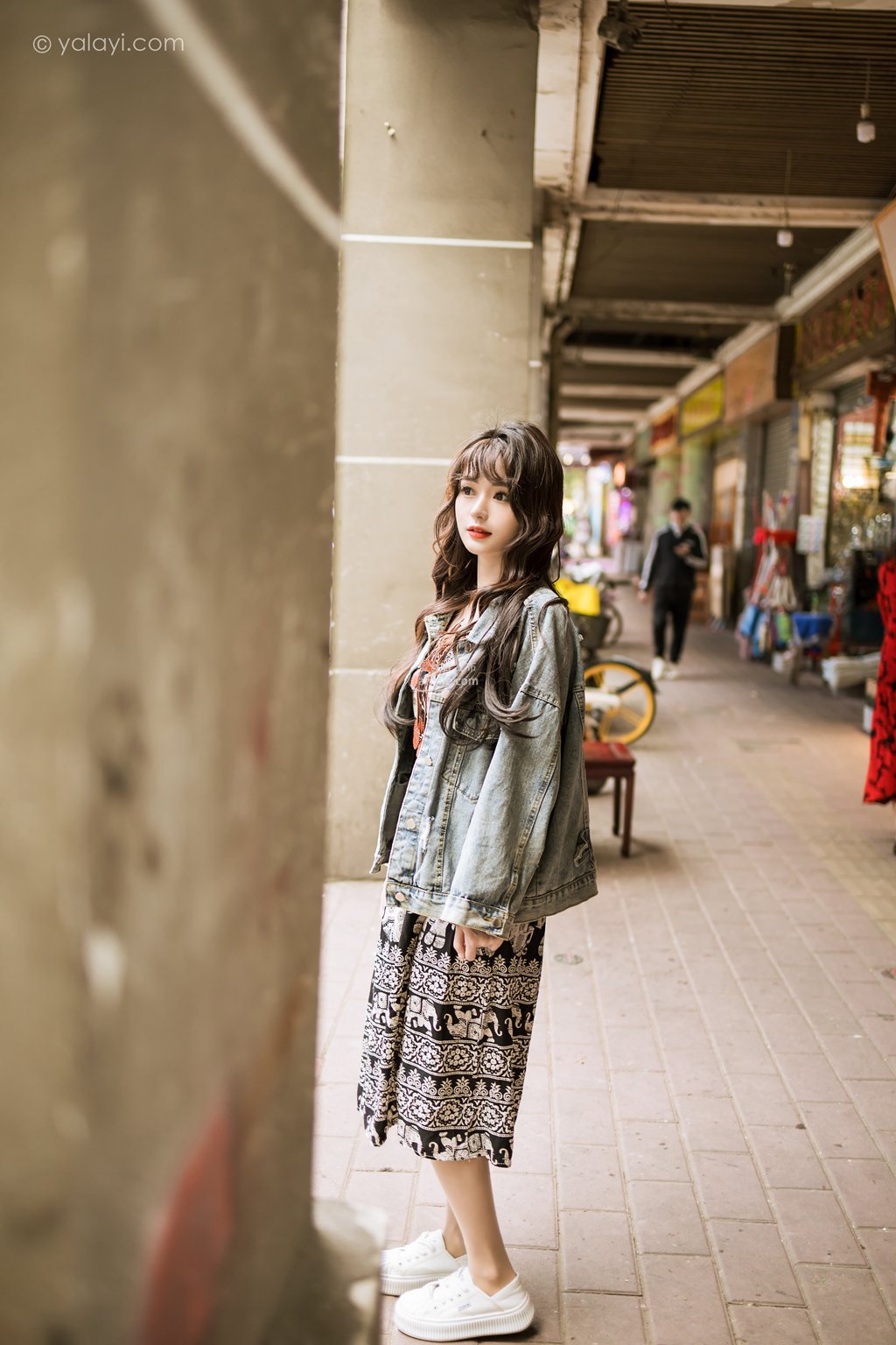 图片[42]-[YALAYI雅拉伊] 2023.06.09 NO.1033 小巷听风 小亭-集美图