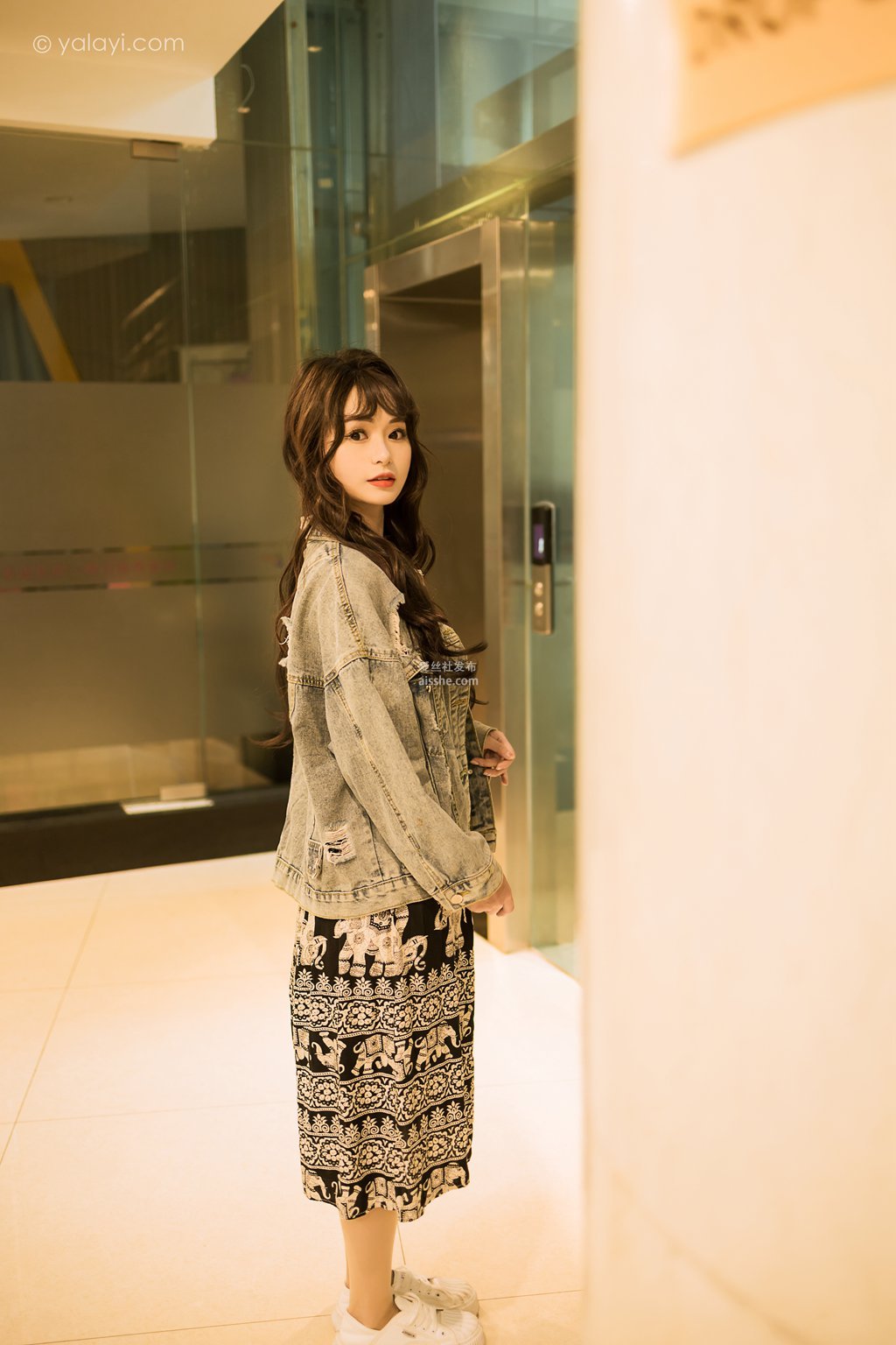 图片[43]-[YALAYI雅拉伊] 2023.06.09 NO.1033 小巷听风 小亭-集美图