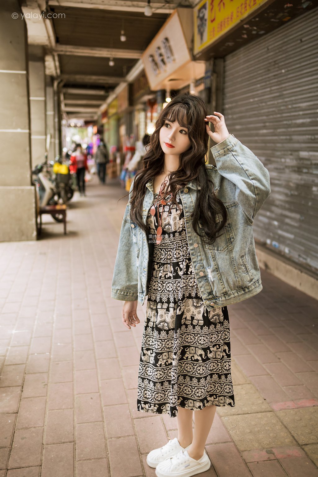 图片[46]-[YALAYI雅拉伊] 2023.06.09 NO.1033 小巷听风 小亭-集美图