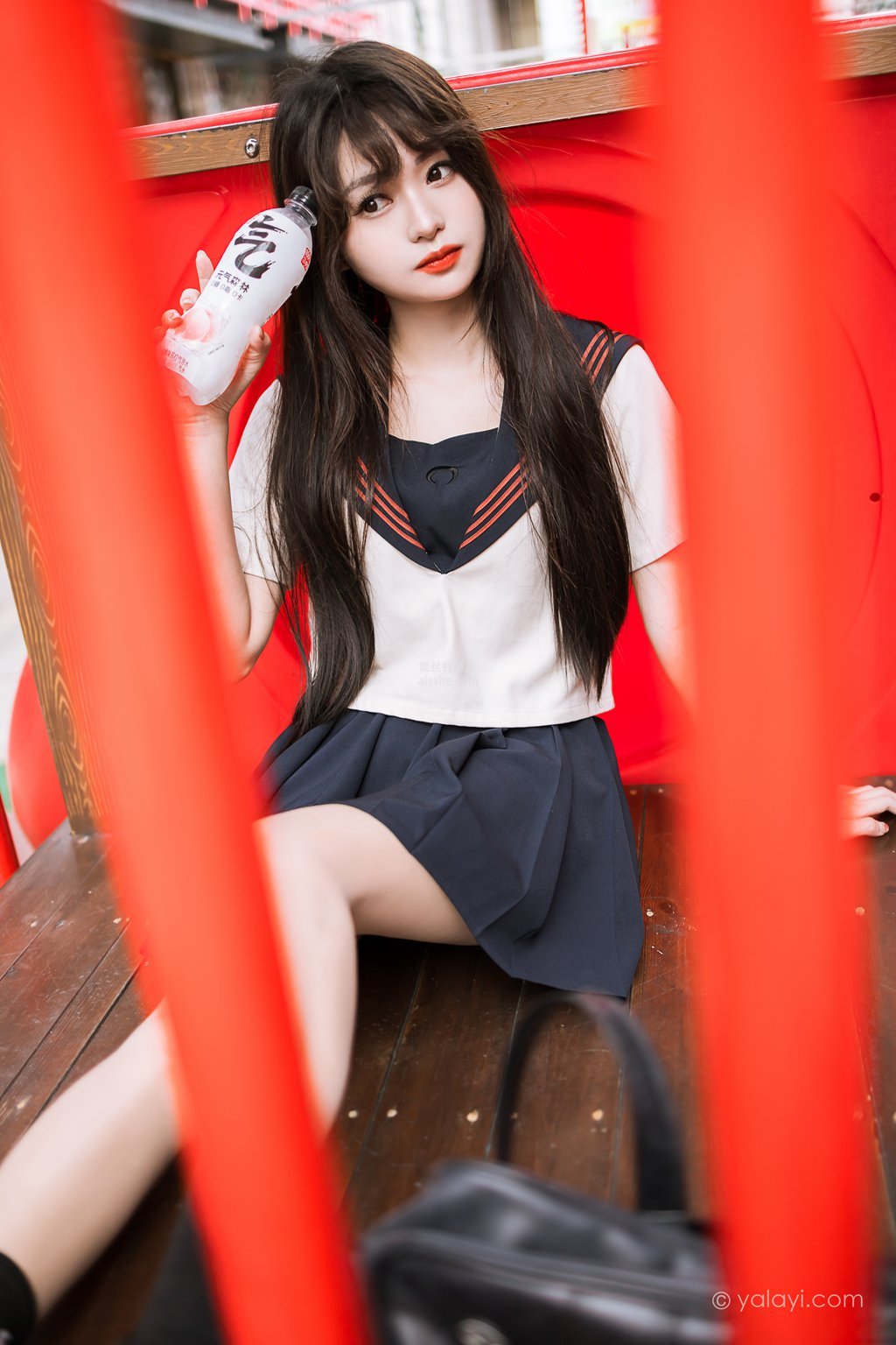 图片[21]-[YALAYI雅拉伊] 2023.06.19 NO.1035 jk制服 小亭-集美图