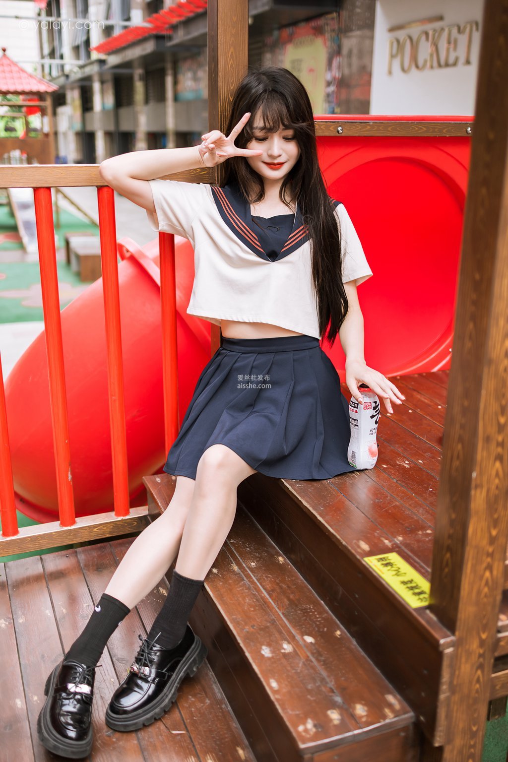 图片[25]-[YALAYI雅拉伊] 2023.06.19 NO.1035 jk制服 小亭-集美图