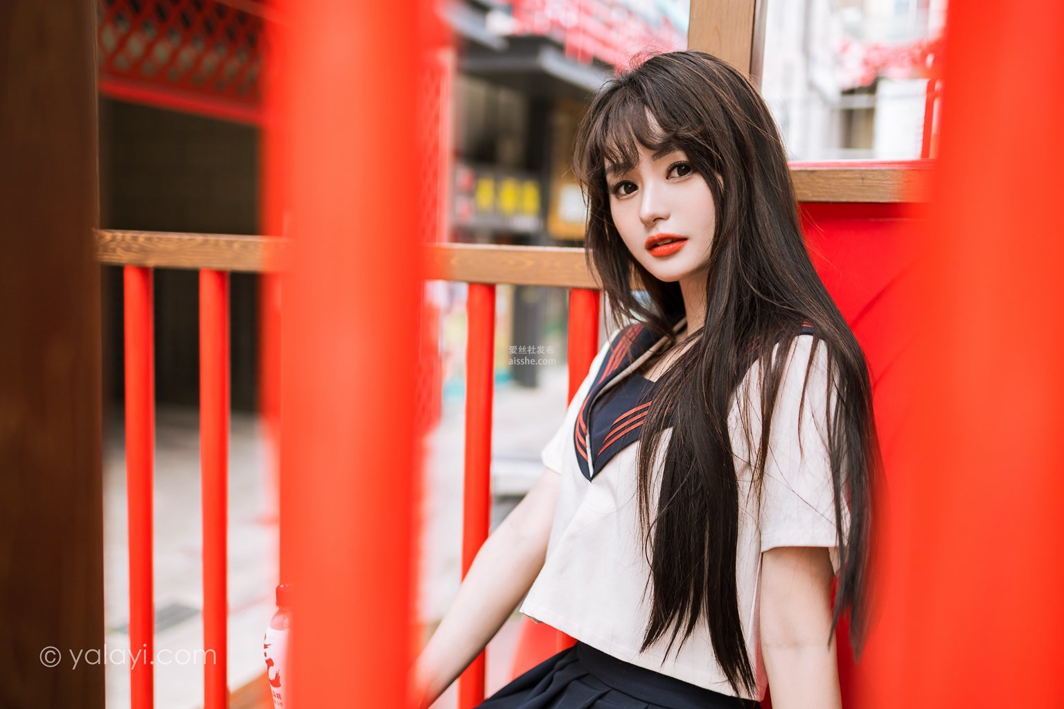 图片[26]-[YALAYI雅拉伊] 2023.06.19 NO.1035 jk制服 小亭-集美图