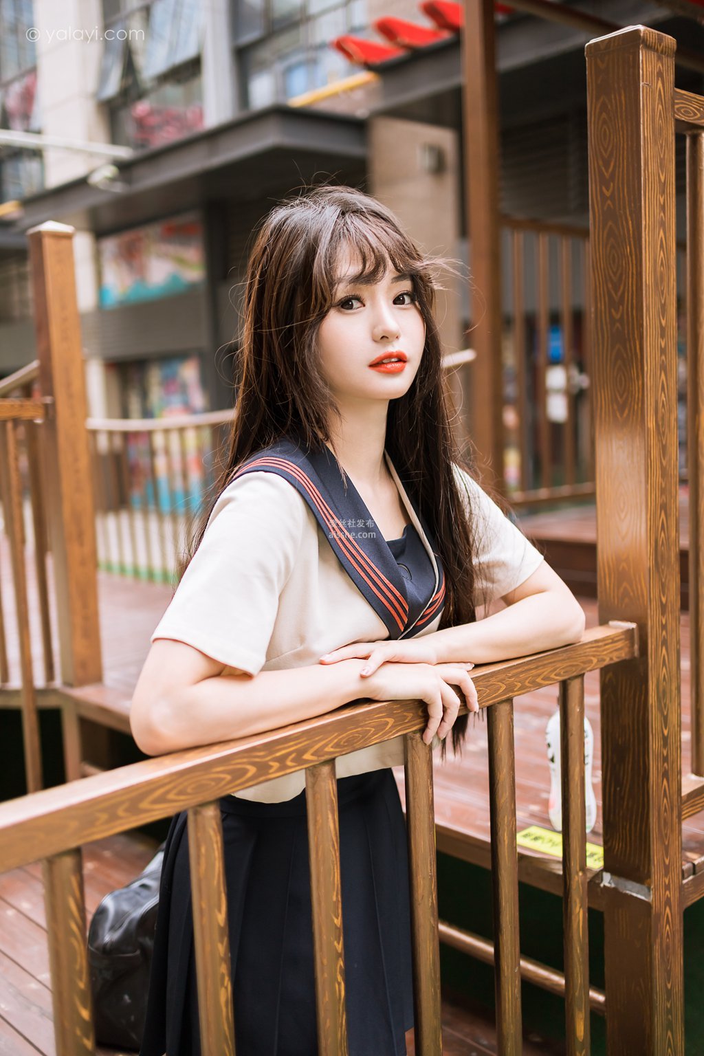 图片[38]-[YALAYI雅拉伊] 2023.06.19 NO.1035 jk制服 小亭-集美图