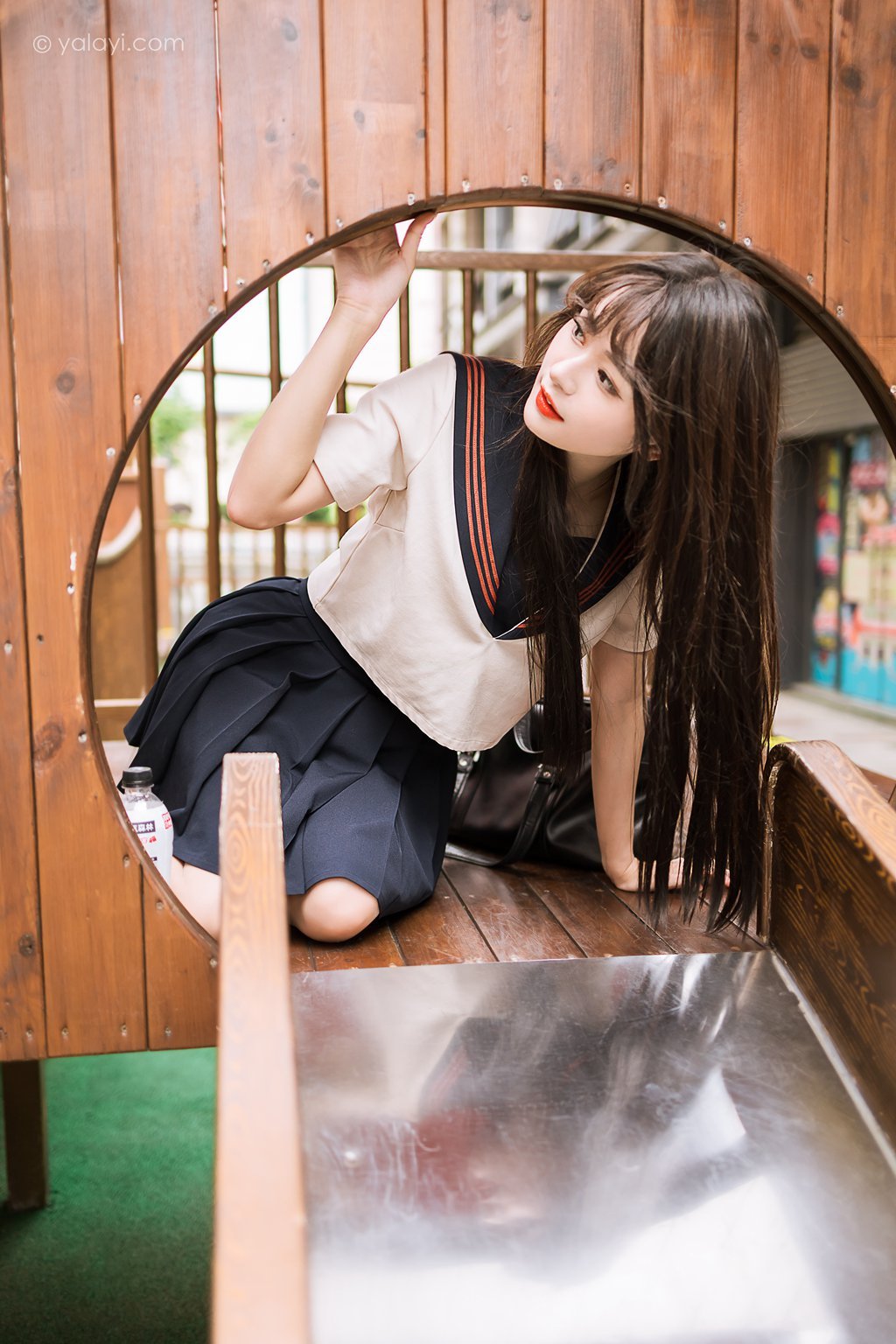 图片[39]-[YALAYI雅拉伊] 2023.06.19 NO.1035 jk制服 小亭-集美图