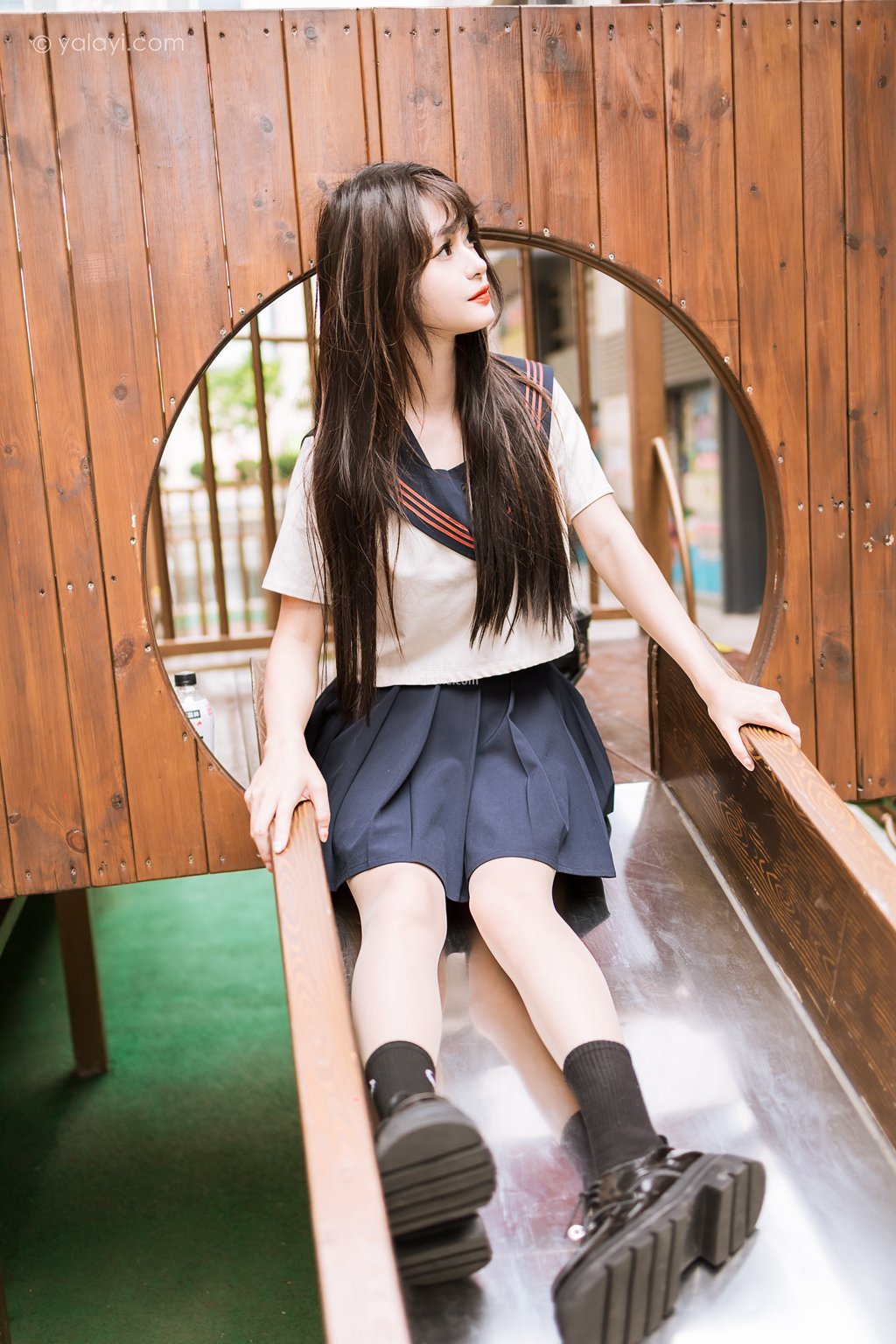 图片[40]-[YALAYI雅拉伊] 2023.06.19 NO.1035 jk制服 小亭-集美图