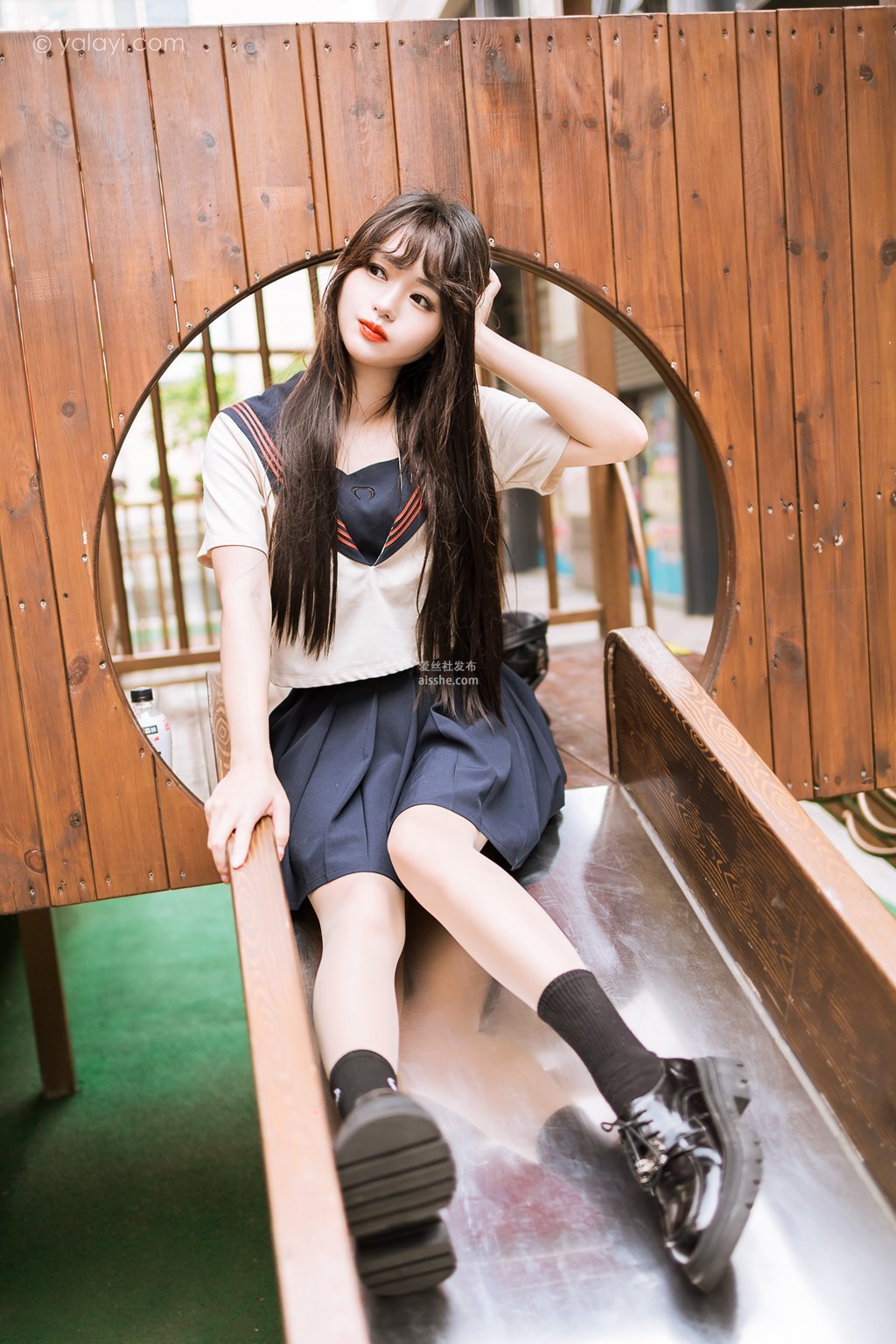 图片[41]-[YALAYI雅拉伊] 2023.06.19 NO.1035 jk制服 小亭-集美图