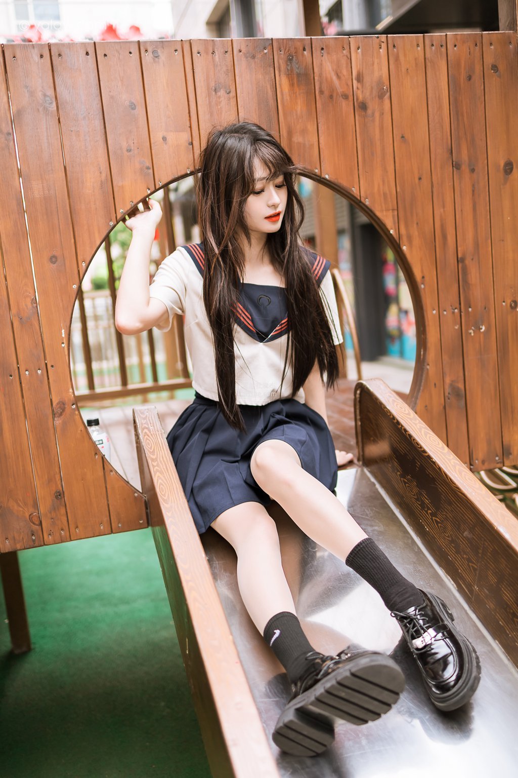 图片[42]-[YALAYI雅拉伊] 2023.06.19 NO.1035 jk制服 小亭-集美图