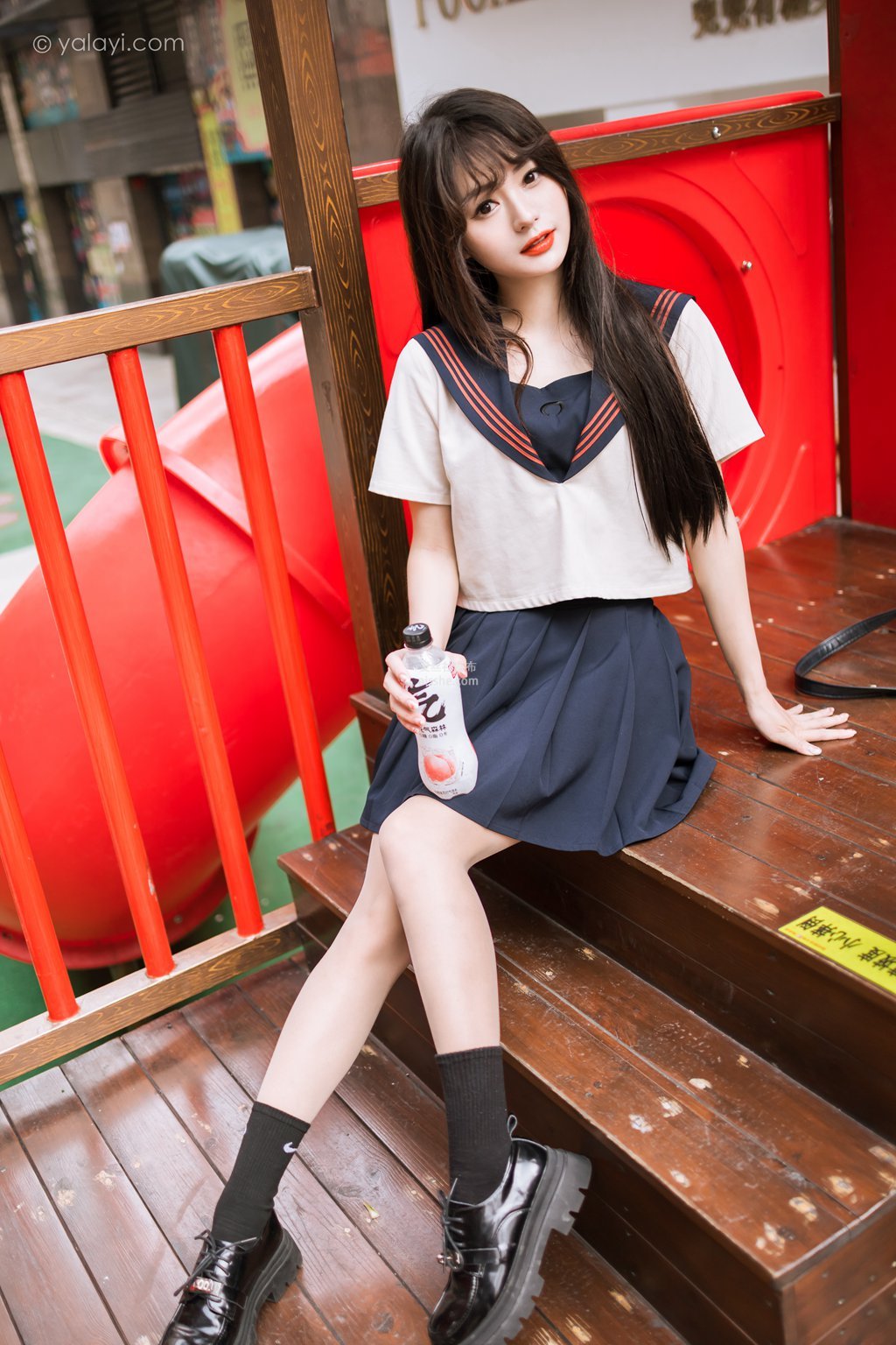 图片[47]-[YALAYI雅拉伊] 2023.06.19 NO.1035 jk制服 小亭-集美图