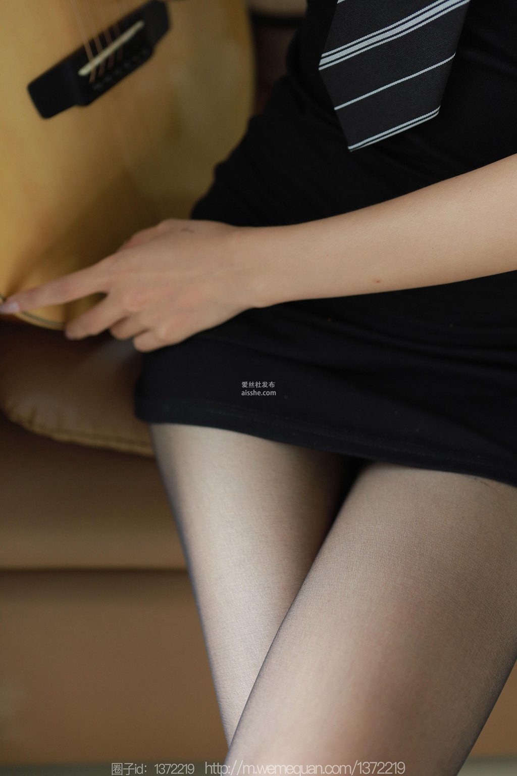 图片[24]-[IESS异思趣向] 2023.7.9 丝享家 1475 美子《弹弹吉他》-集美图