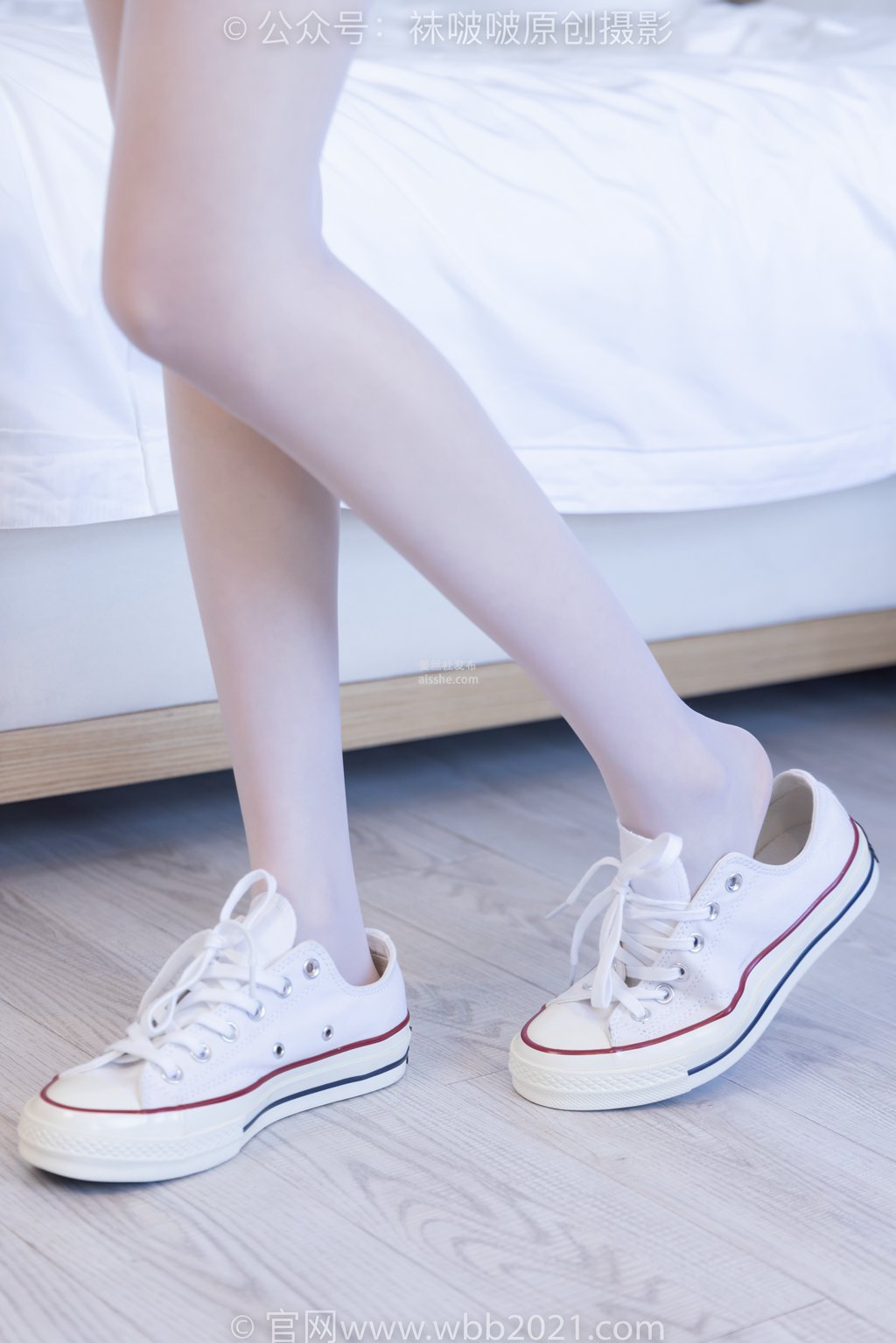 图片[5]-[BoBoSocks袜啵啵] NO.234 稚予-板鞋 白丝-集美图