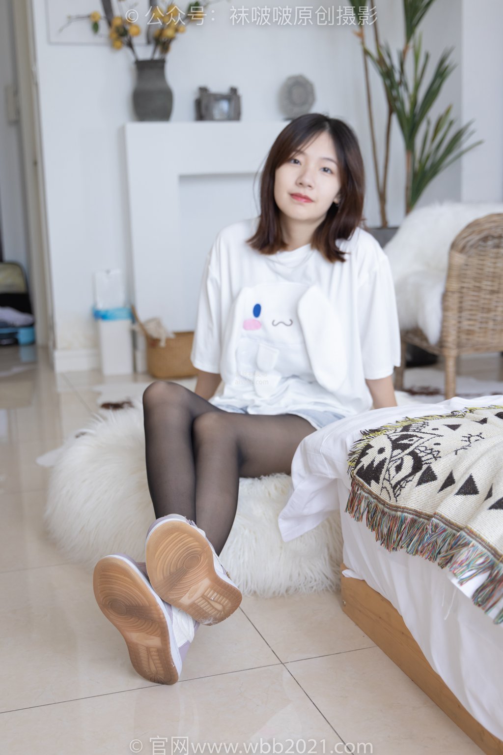 图片[19]-[BoBoSocks袜啵啵] NO.233 小甜豆-板鞋 嘿丝-集美图