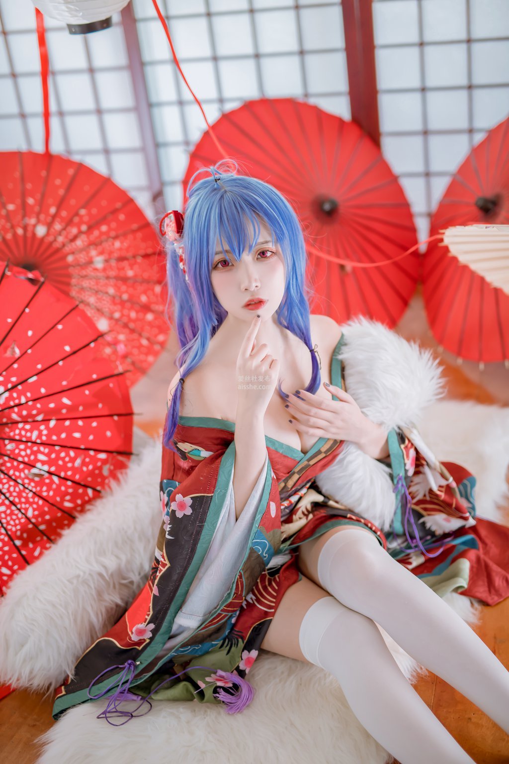 图片[6]-人气动漫博主@二佐Nisa 碧蓝圣路易斯和服-集美图