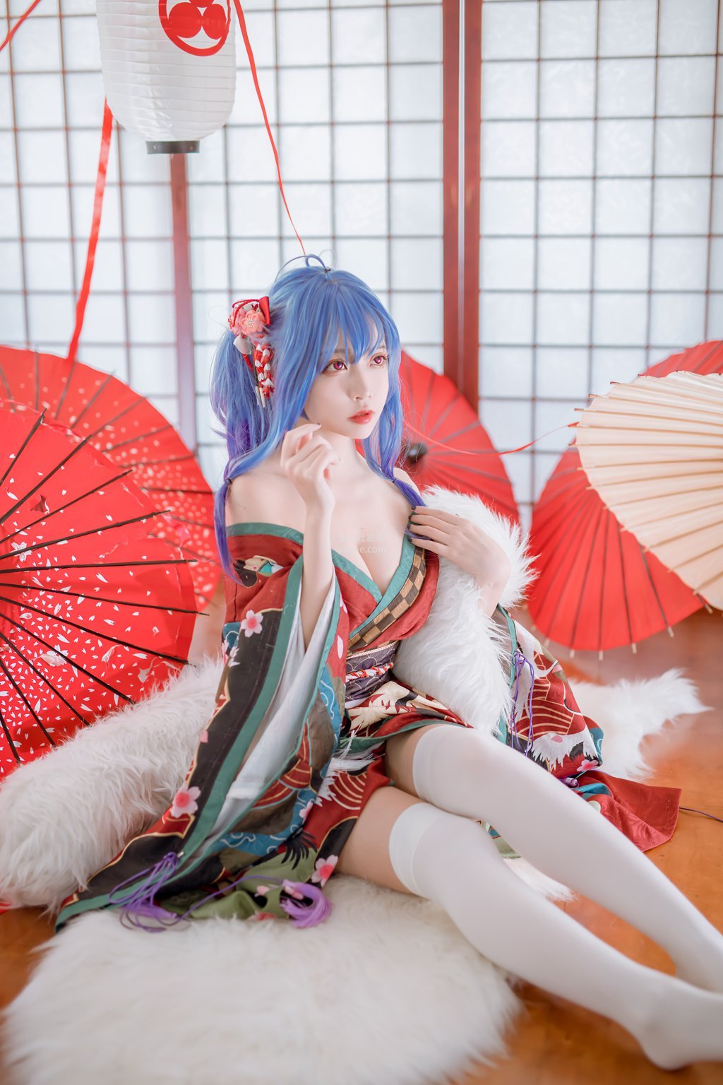 图片[7]-人气动漫博主@二佐Nisa 碧蓝圣路易斯和服-集美图