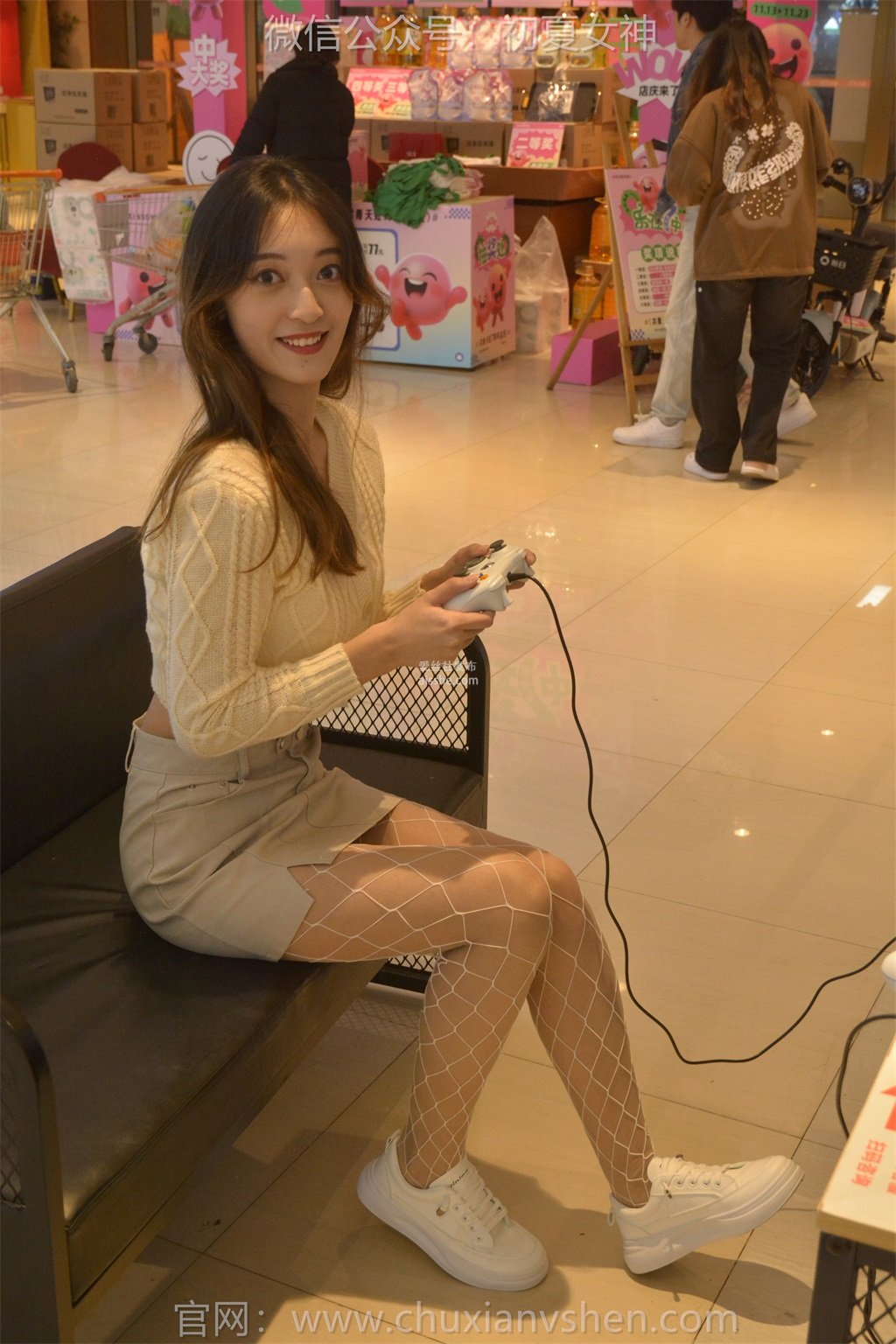 图片[103]-[初夏女神] NO.160 依依~《温文尔雅》你们老说我傻大个，今天就斯文一次你们看！-集美图