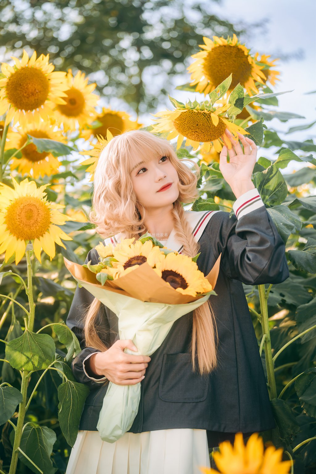 图片[13]-人气Coser@兔子Zzz不吃胡萝卜 花开海上-集美图