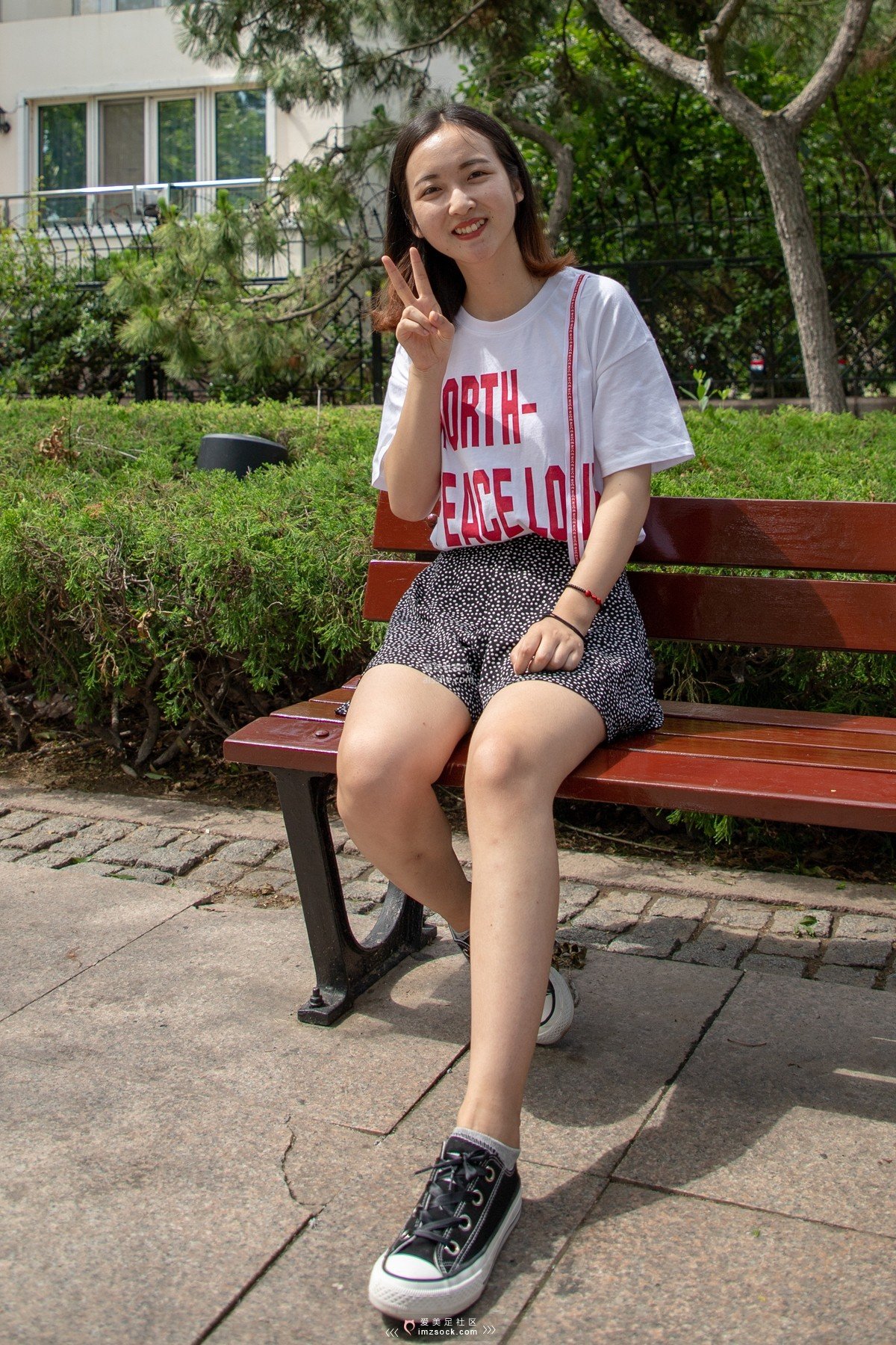 图片[6]-MZSOCK NO.218-2018年-莹莹 帆布鞋棉袜裸足-集美图