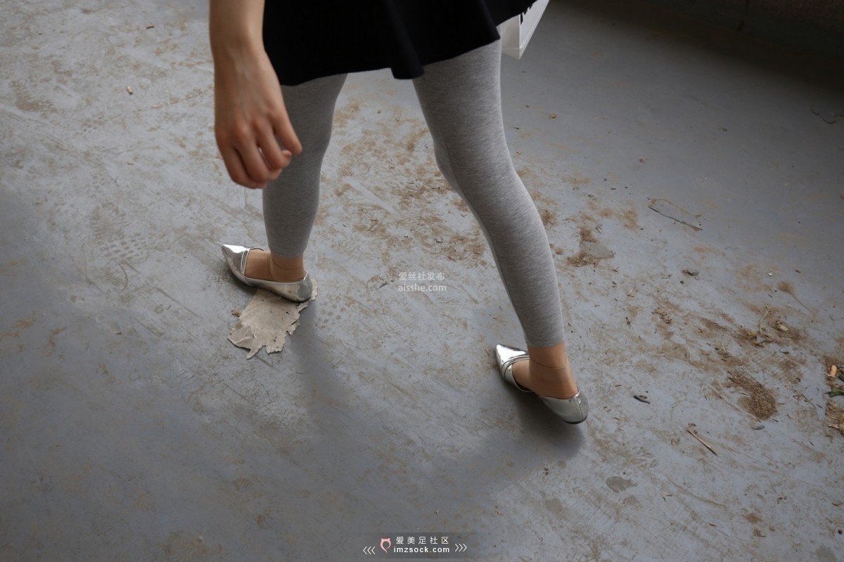 图片[13]-MZSOCK NO.233-2018年-舞蹈系 灰色打底裤 短丝小姐姐 【下部】-集美图
