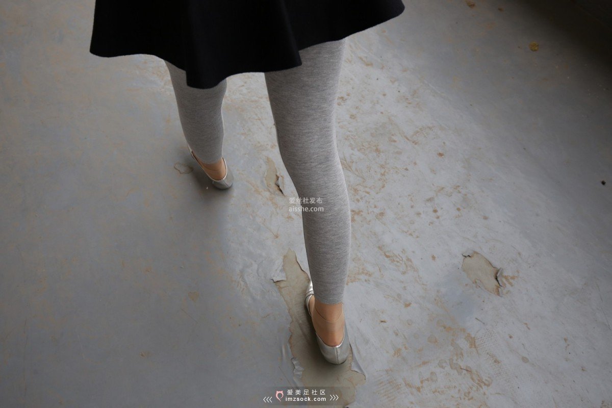 图片[15]-MZSOCK NO.233-2018年-舞蹈系 灰色打底裤 短丝小姐姐 【下部】-集美图