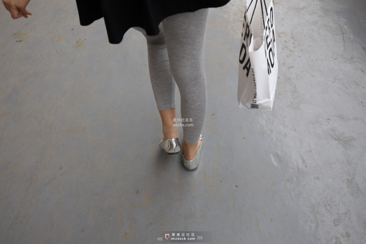 图片[16]-MZSOCK NO.233-2018年-舞蹈系 灰色打底裤 短丝小姐姐 【下部】-集美图